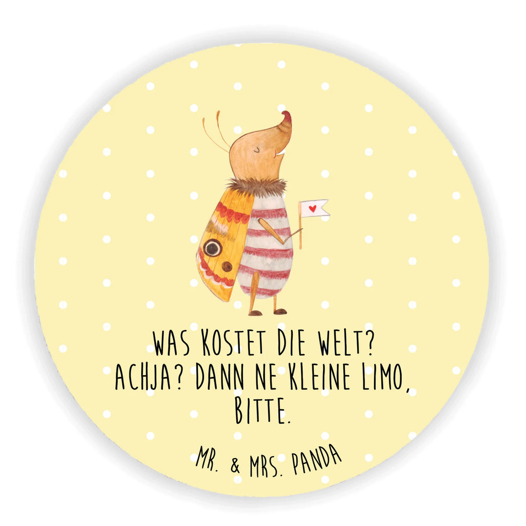 Rund Magnet Nachtfalter mit Fähnchen Kühlschrankmagnet, Pinnwandmagnet, Souvenir Magnet, Motivmagnete, Dekomagnet, Whiteboard Magnet, Notiz Magnet, Kühlschrank Dekoration, Tiermotive, Gute Laune, lustige Sprüche, Tiere, Nachtfalter, Käfer, Spruch lustig, Spruch witzig, süß, niedlich, Küche Deko, Was kostet die Welt