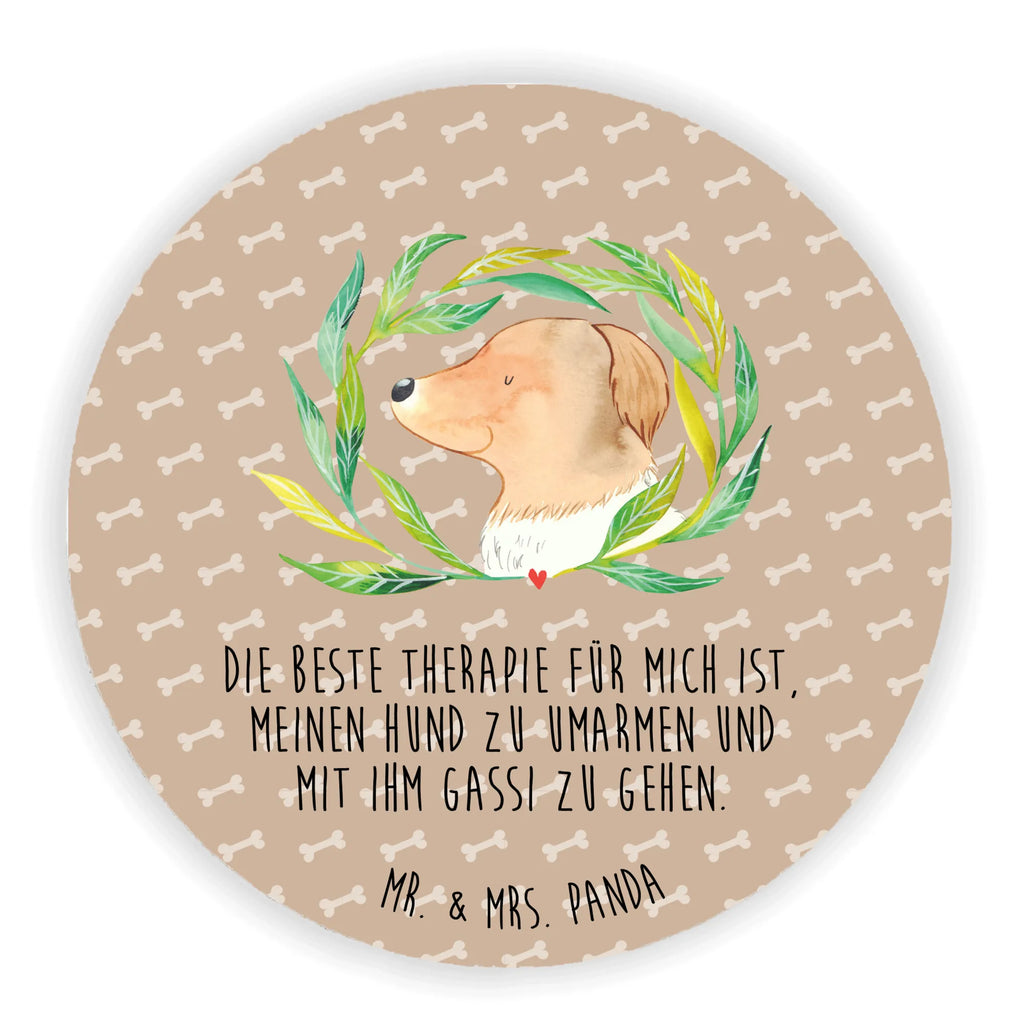 Rund Magnet Hund Ranke Kühlschrankmagnet, Pinnwandmagnet, Souvenir Magnet, Motivmagnete, Dekomagnet, Whiteboard Magnet, Notiz Magnet, Kühlschrank Dekoration, Hund, Hundemotiv, Haustier, Hunderasse, Tierliebhaber, Hundebesitzer, Sprüche, Ranke, Therapie, Selbsttherapie, Hundeliebe, Hundeglück, Hunde