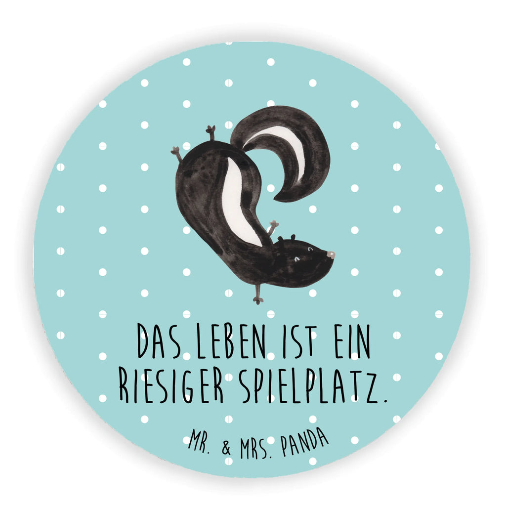 Rund Magnet Stinktier Handstand Kühlschrankmagnet, Pinnwandmagnet, Souvenir Magnet, Motivmagnete, Dekomagnet, Whiteboard Magnet, Notiz Magnet, Kühlschrank Dekoration, Stinktier, Skunk, Wildtier, Raubtier, Stinker, Stinki, Spielplatz, verpielt, Kind