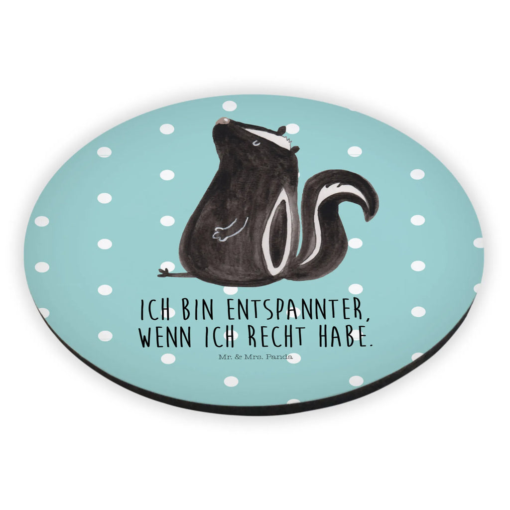 Rund Magnet Stinktier sitzend Kühlschrankmagnet, Pinnwandmagnet, Souvenir Magnet, Motivmagnete, Dekomagnet, Whiteboard Magnet, Notiz Magnet, Kühlschrank Dekoration, Stinktier, Skunk, Wildtier, Raubtier, Stinker, Stinki, Spruch, Büro, Recht, Besserwisser