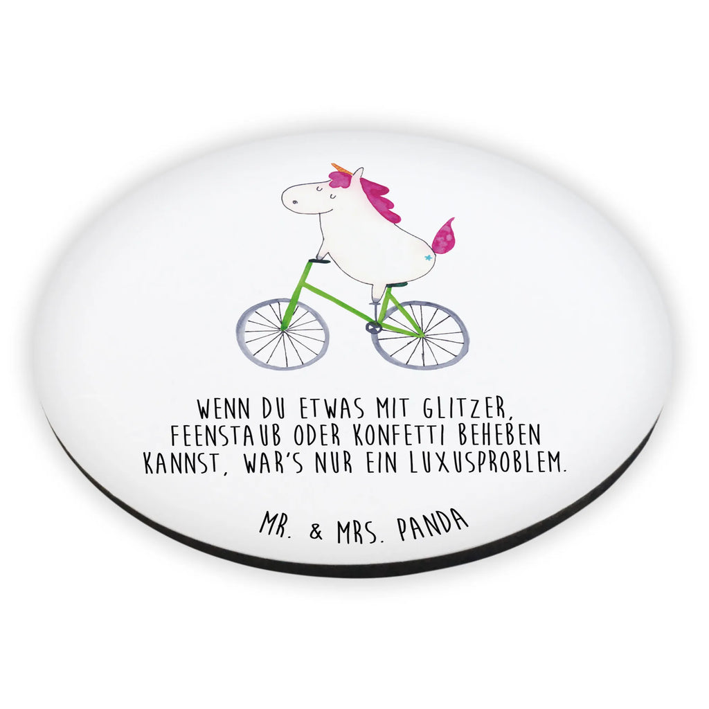 Rund Magnet Einhorn Radfahrer Kühlschrankmagnet, Pinnwandmagnet, Souvenir Magnet, Motivmagnete, Dekomagnet, Whiteboard Magnet, Notiz Magnet, Kühlschrank Dekoration, Einhorn, Einhörner, Einhorn Deko, Pegasus, Unicorn, Radfahren, Radfahrer, Rad, Bike, Feenstaub, Konfetti, Luxusproblem, Kummer, Liebeskummer