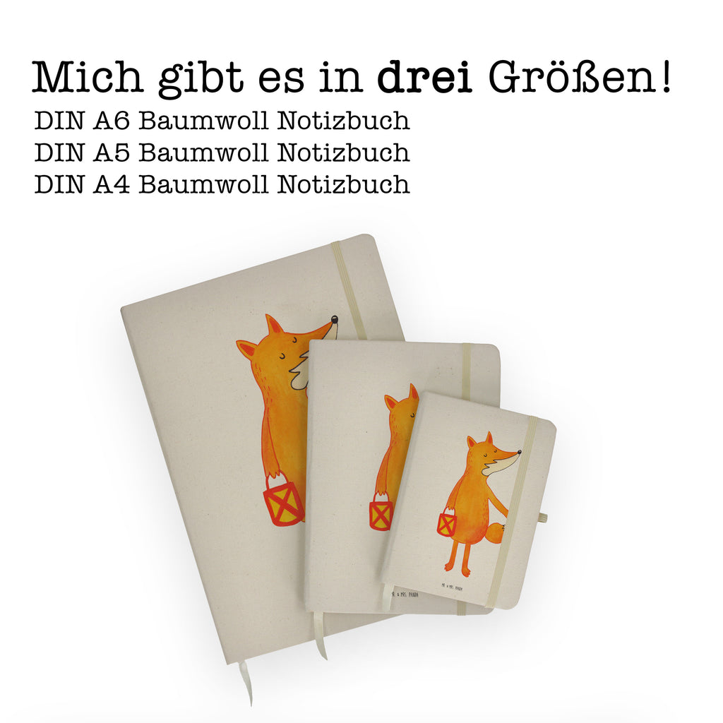 Baumwoll Notizbuch Fuchs Laterne Notizen, Eintragebuch, Tagebuch, Notizblock, Adressbuch, Journal, Kladde, Skizzenbuch, Notizheft, Schreibbuch, Schreibheft, Fuchs, Füchse, Spruch trösten, Liebeskummer Spruch, Laterne, Sankt Martin, Laternenumzug, Aufmuntern, Cäsar Otto Hugo Flaischlen