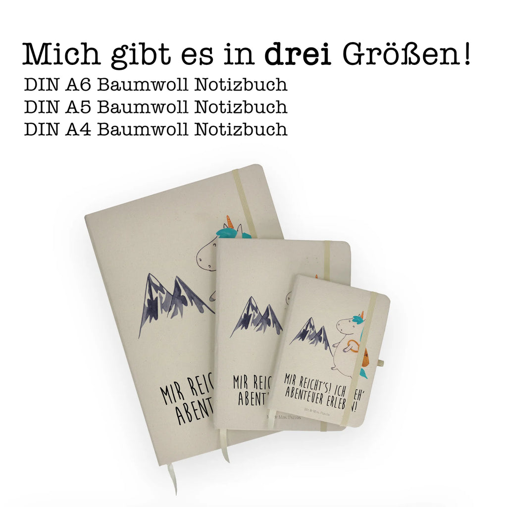 Baumwoll Notizbuch Einhorn Bergsteiger Notizen, Eintragebuch, Tagebuch, Notizblock, Adressbuch, Journal, Kladde, Skizzenbuch, Notizheft, Schreibbuch, Schreibheft, Einhorn, Einhörner, Einhorn Deko, Pegasus, Unicorn, Bergsteiger, Abenteuer, Berge, Abenteurer, Weltenbummler, Weltreise, Reisen, Urlaub, Entdecker