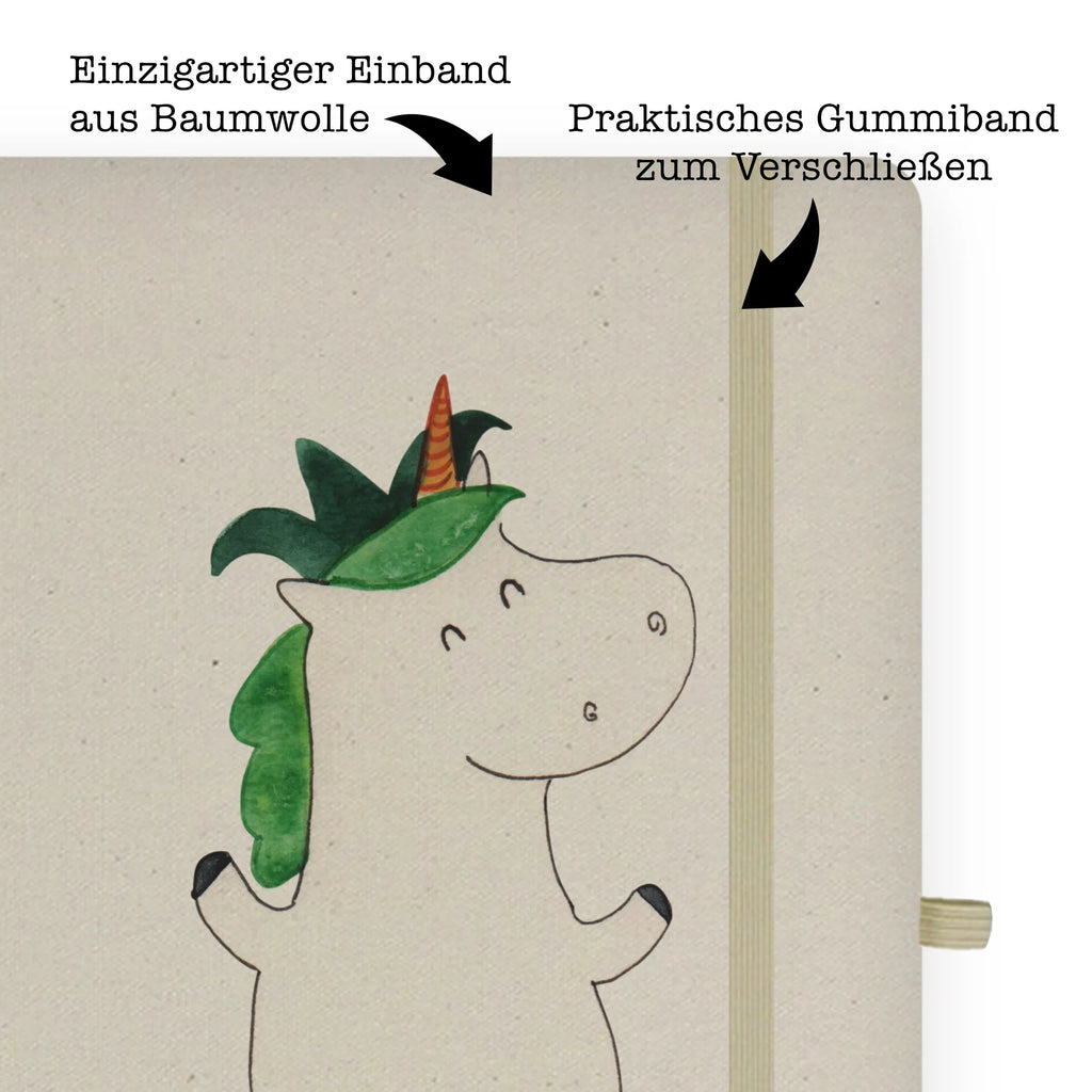 Baumwoll Notizbuch Einhorn Joker Notizen, Eintragebuch, Tagebuch, Notizblock, Adressbuch, Journal, Kladde, Skizzenbuch, Notizheft, Schreibbuch, Schreibheft, Einhorn, Einhörner, Einhorn Deko, Pegasus, Unicorn, Hofnarr, Kasper, Gaukler, Mittelalter