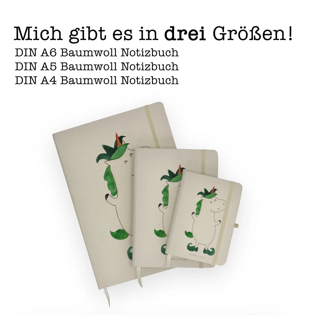 Baumwoll Notizbuch Einhorn Joker Notizen, Eintragebuch, Tagebuch, Notizblock, Adressbuch, Journal, Kladde, Skizzenbuch, Notizheft, Schreibbuch, Schreibheft, Einhorn, Einhörner, Einhorn Deko, Pegasus, Unicorn, Hofnarr, Kasper, Gaukler, Mittelalter