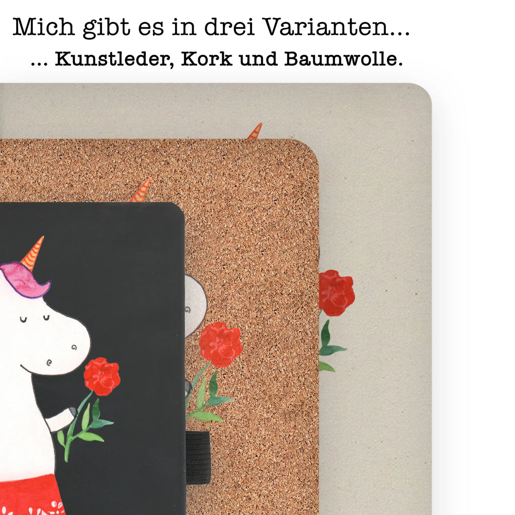 Baumwoll Notizbuch Einhorn Dame Notizen, Eintragebuch, Tagebuch, Notizblock, Adressbuch, Journal, Kladde, Skizzenbuch, Notizheft, Schreibbuch, Schreibheft, Einhorn, Einhörner, Einhorn Deko, Unicorn, Dame, Lady, feine Dame, Freundin, Frau, Bachelor, Bachelorette, Abfuhr, Schluss machen, Trennung