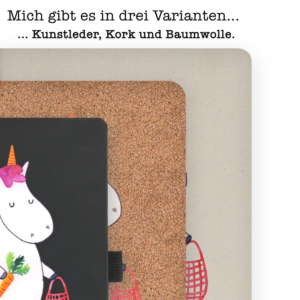 Baumwoll Notizbuch Einhorn Vegan Notizen, Eintragebuch, Tagebuch, Notizblock, Adressbuch, Journal, Kladde, Skizzenbuch, Notizheft, Schreibbuch, Schreibheft, Einhorn, Einhörner, Einhorn Deko, Pegasus, Unicorn, vegan, Gesund leben, Vegetariar, Rohkost, Gesund essen, Veganismus, Veganer