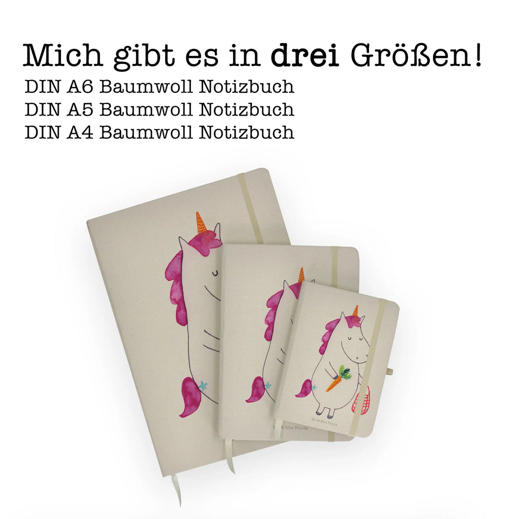 Baumwoll Notizbuch Einhorn Gemüse Notizen, Eintragebuch, Tagebuch, Notizblock, Adressbuch, Journal, Kladde, Skizzenbuch, Notizheft, Schreibbuch, Schreibheft, Einhorn, Einhörner, Einhorn Deko, Pegasus, Unicorn, Biomarkt, Gemüse, Wochenmarkt