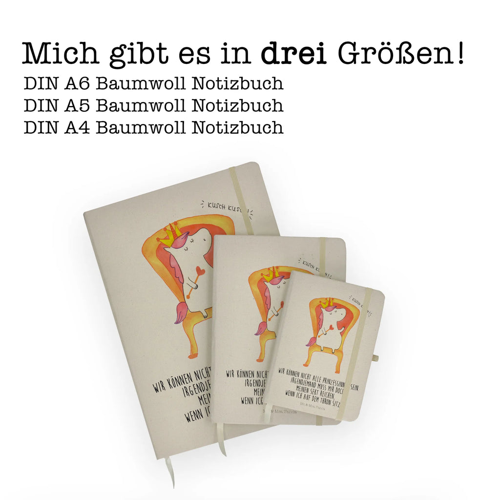 Baumwoll Notizbuch Einhorn König Notizen, Eintragebuch, Tagebuch, Notizblock, Adressbuch, Journal, Kladde, Skizzenbuch, Notizheft, Schreibbuch, Schreibheft, Einhorn, Einhörner, Einhorn Deko, Pegasus, Unicorn, König, Präsident, Bundeskanzler, Herrscher, Kaiser, Prinzessin, Krone