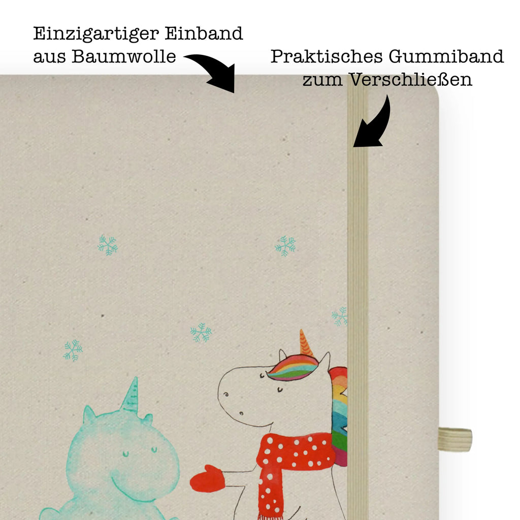 Baumwoll Notizbuch Einhorn Schneemann Notizen, Eintragebuch, Tagebuch, Notizblock, Adressbuch, Journal, Kladde, Skizzenbuch, Notizheft, Schreibbuch, Schreibheft, Einhorn, Einhörner, Einhorn Deko, Pegasus, Unicorn, Schneemann, Winter, Schnee, Kuchen, Weihnachten, kalt, Mütze, Handschuhe, X-Mas