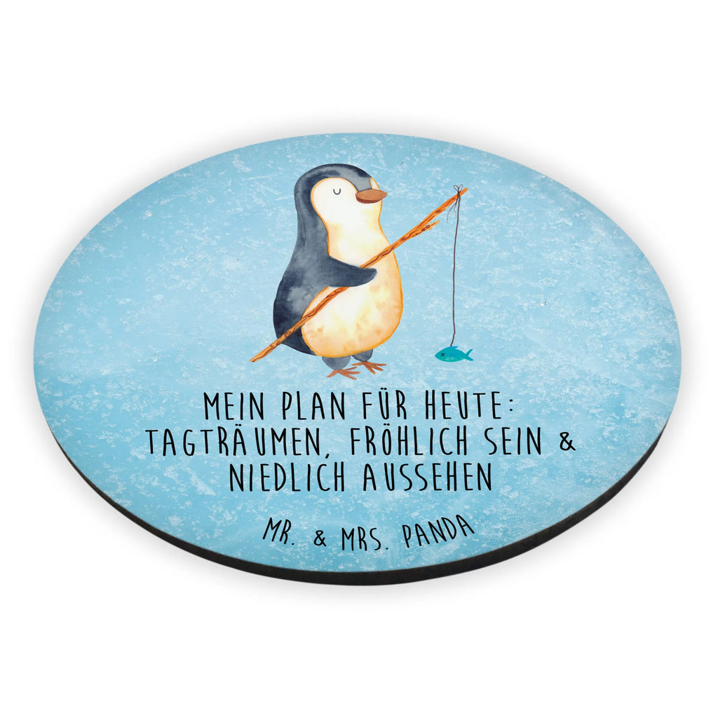 Rund Magnet Pinguin Angler Kühlschrankmagnet, Pinnwandmagnet, Souvenir Magnet, Motivmagnete, Dekomagnet, Whiteboard Magnet, Notiz Magnet, Kühlschrank Dekoration, Pinguin, Pinguine, Angeln, Angler, Tagträume, Hobby, Plan, Planer, Tagesplan, Neustart, Motivation, Geschenk, Freundinnen, Geschenkidee, Urlaub, Wochenende