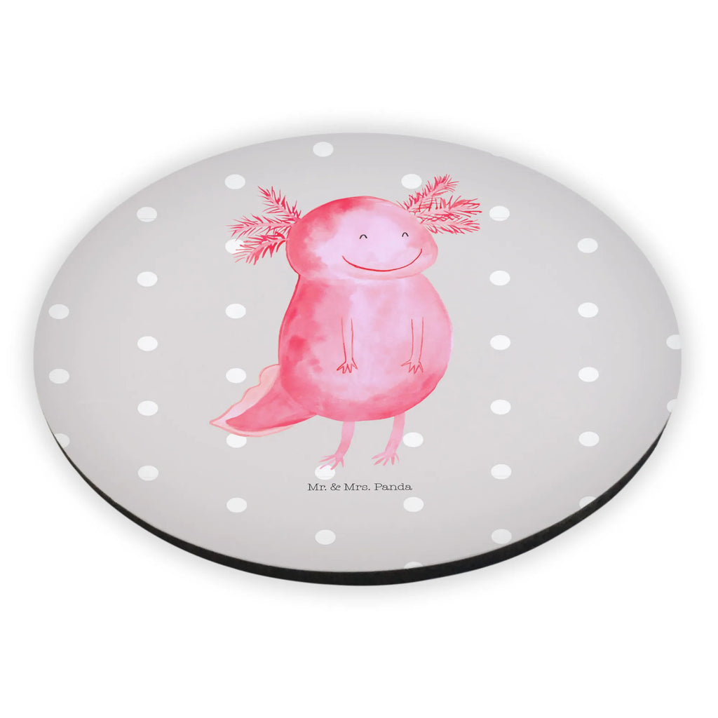 Rund Magnet Axolotl glücklich Kühlschrankmagnet, Pinnwandmagnet, Souvenir Magnet, Motivmagnete, Dekomagnet, Whiteboard Magnet, Notiz Magnet, Kühlschrank Dekoration, Axolotl, Molch, Axolot, Schwanzlurch, Lurch, Lurche, Motivation, gute Laune