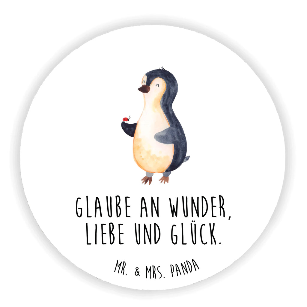 Rund Magnet Pinguin Marienkäfer Kühlschrankmagnet, Pinnwandmagnet, Souvenir Magnet, Motivmagnete, Dekomagnet, Whiteboard Magnet, Notiz Magnet, Kühlschrank Dekoration, Pinguin, Pinguine, Marienkäfer, Liebe, Wunder, Glück, Freude, Lebensfreude