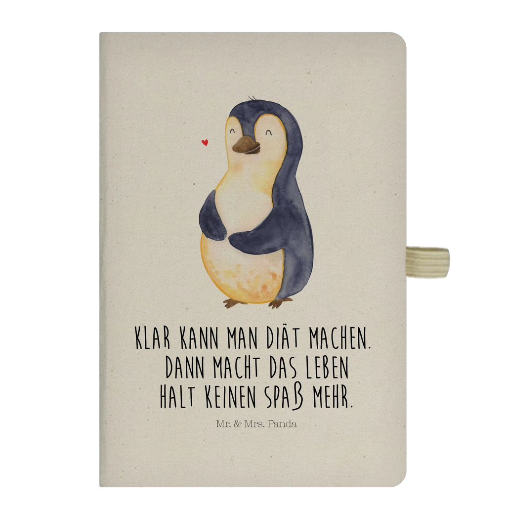 Baumwoll Notizbuch Pinguin Diät Notizen, Eintragebuch, Tagebuch, Notizblock, Adressbuch, Journal, Kladde, Skizzenbuch, Notizheft, Schreibbuch, Schreibheft, Pinguin, Pinguine, Diät, Abnehmen, Abspecken, Gewicht, Motivation, Selbstliebe, Körperliebe, Selbstrespekt