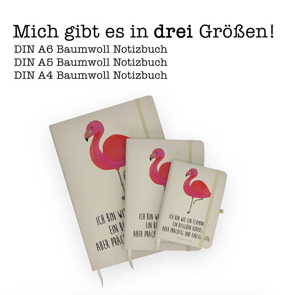 Baumwoll Notizbuch Flamingo classic Notizen, Eintragebuch, Tagebuch, Notizblock, Adressbuch, Journal, Kladde, Skizzenbuch, Notizheft, Schreibbuch, Schreibheft, Flamingo, Einzigartig, Selbstliebe, Stolz, ich, für mich, Spruch, Freundin, Freundinnen, Außenseiter, Sohn, Tochter, Geschwister