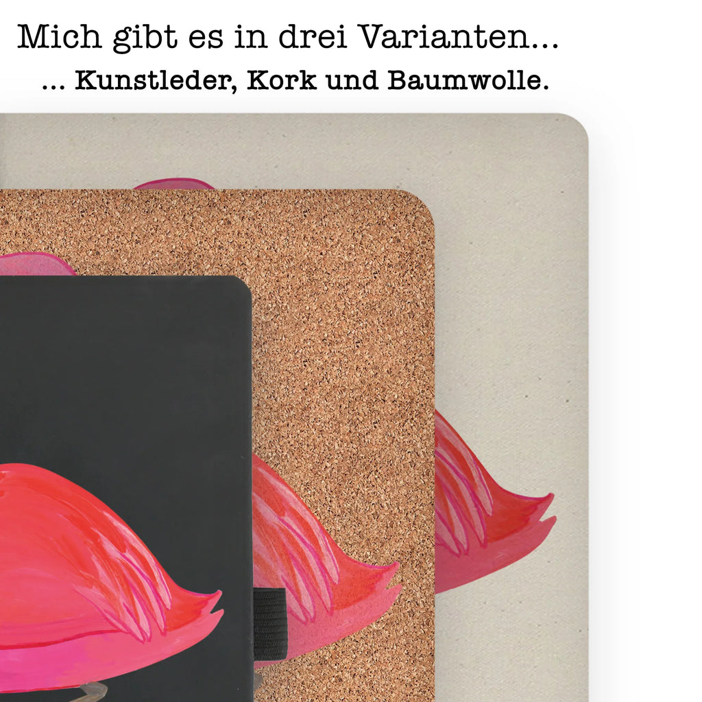 Baumwoll Notizbuch Flamingo classic Notizen, Eintragebuch, Tagebuch, Notizblock, Adressbuch, Journal, Kladde, Skizzenbuch, Notizheft, Schreibbuch, Schreibheft, Flamingo, Einzigartig, Selbstliebe, Stolz, ich, für mich, Spruch, Freundin, Freundinnen, Außenseiter, Sohn, Tochter, Geschwister