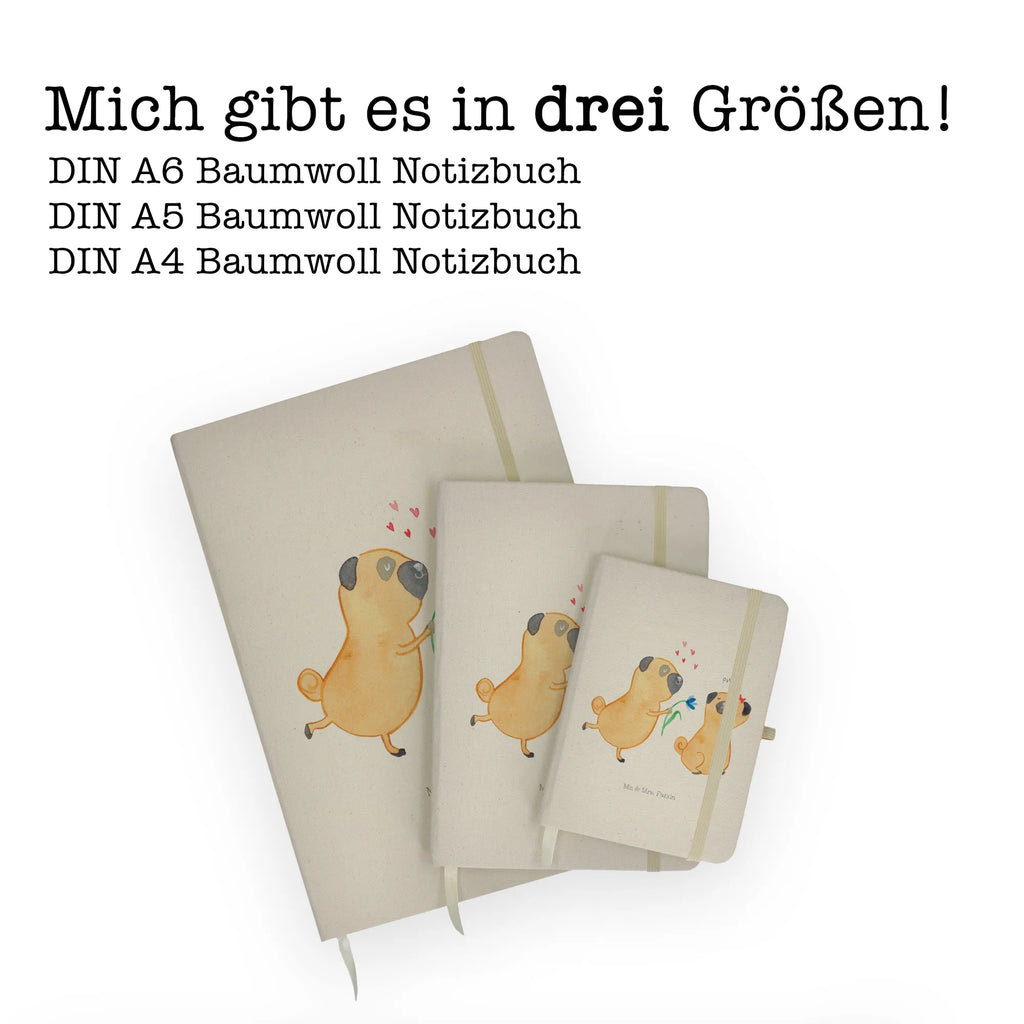 Baumwoll Notizbuch Mops Verliebt Notizen, Eintragebuch, Tagebuch, Notizblock, Adressbuch, Journal, Kladde, Skizzenbuch, Notizheft, Schreibbuch, Schreibheft, Hund, Hundemotiv, Haustier, Hunderasse, Tierliebhaber, Hundebesitzer, Sprüche, Mops, Möpse, Hundeliebe, verliebt, Liebe, Liebesspruch. Verlobt, Geschenk Freund, Partner