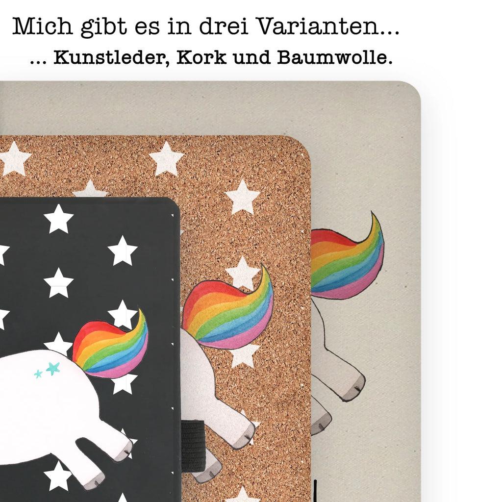 Baumwoll Notizbuch Einhorn Happy Notizen, Eintragebuch, Tagebuch, Notizblock, Adressbuch, Journal, Kladde, Skizzenbuch, Notizheft, Schreibbuch, Schreibheft, Einhorn, Einhörner, Einhorn Deko, Pegasus, Unicorn, glücklich, fröhlich, Spaß, Freude, Lebensfreude, witzig, spannend, Lächeln, Lachen