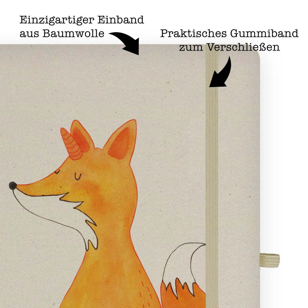 Baumwoll Notizbuch Fuchshörnchen Notizen, Eintragebuch, Tagebuch, Notizblock, Adressbuch, Journal, Kladde, Skizzenbuch, Notizheft, Schreibbuch, Schreibheft, Einhorn, Einhörner, Einhorn Deko, Pegasus, Unicorn, Fuchs, Unicorns, Fuchshörnchen, Fuchshorn, Foxycorn, Füchse