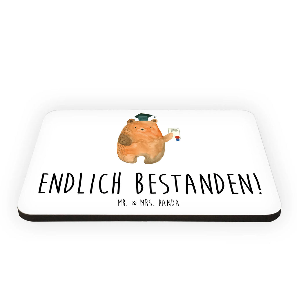 Magnet Prüfungsbär Kühlschrankmagnet, Pinnwandmagnet, Souvenir Magnet, Motivmagnete, Dekomagnet, Whiteboard Magnet, Notiz Magnet, Kühlschrank Dekoration, Bär, Teddy, Teddybär, Abitur, Prüfungen, Prüfung bestanden, Abschluss, Zeugnis, Abschlusszeugnis