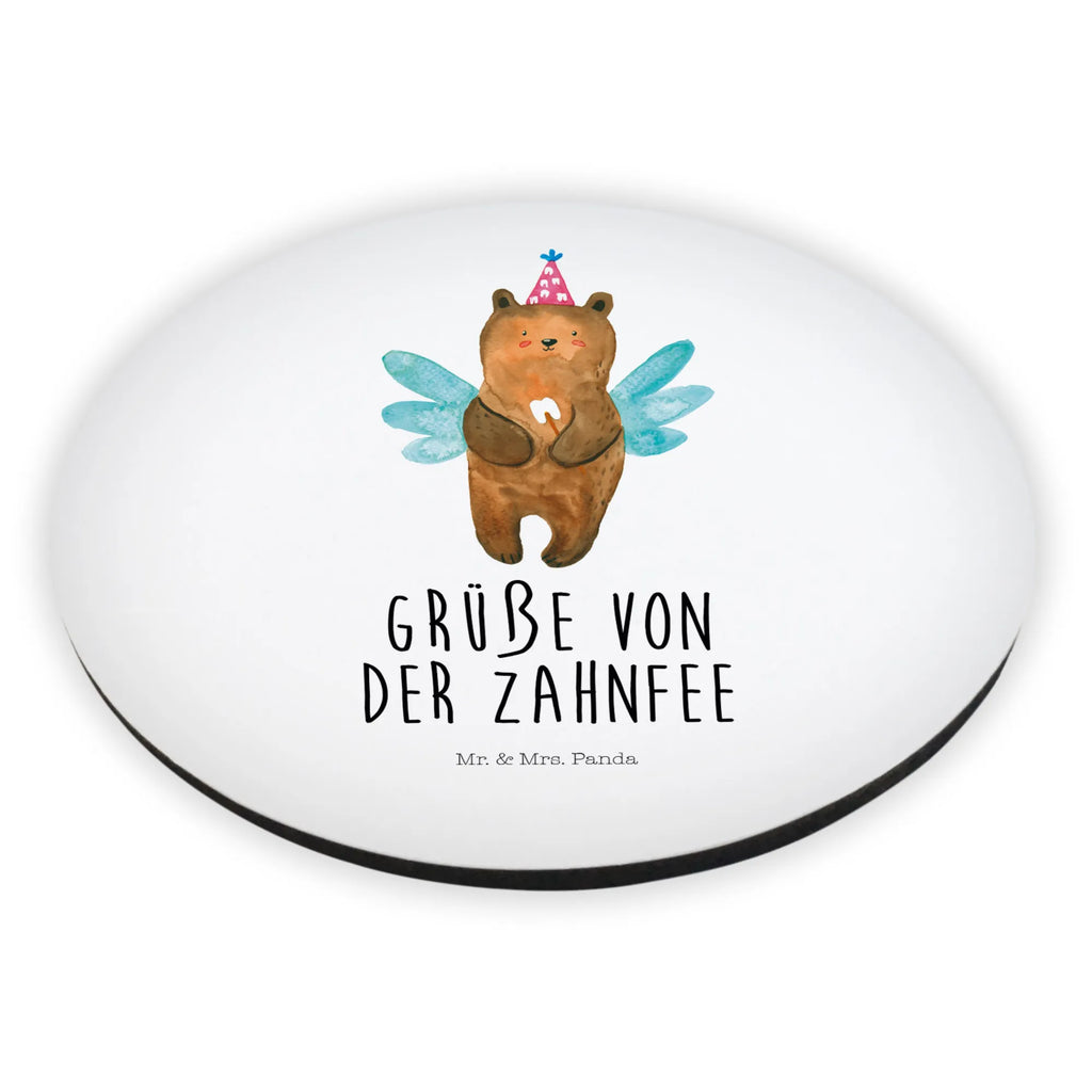 Rund Magnet Bär Zahnfee Kühlschrankmagnet, Pinnwandmagnet, Souvenir Magnet, Motivmagnete, Dekomagnet, Whiteboard Magnet, Notiz Magnet, Kühlschrank Dekoration, Bär, Teddy, Teddybär, Zahnfee, Fee, Milchzahn, Erster Zahn