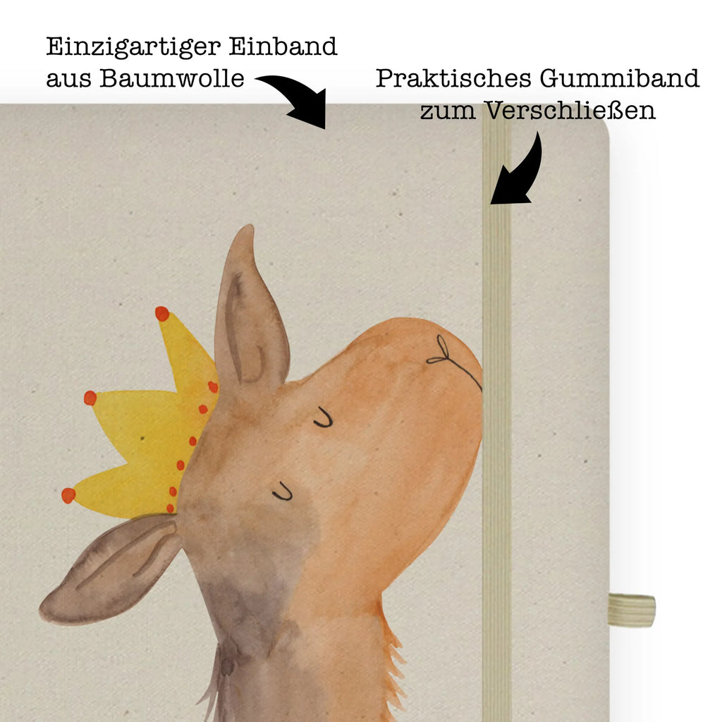 Baumwoll Notizbuch Lamakopf König Notizen, Eintragebuch, Tagebuch, Notizblock, Adressbuch, Journal, Kladde, Skizzenbuch, Notizheft, Schreibbuch, Schreibheft, Lama, Alpaka, Lamas, König, Königin, Freundin, Mama, Papa, Büro Kollege, Kollegin, Chef, Vorgesetzter, Abi, Abitur