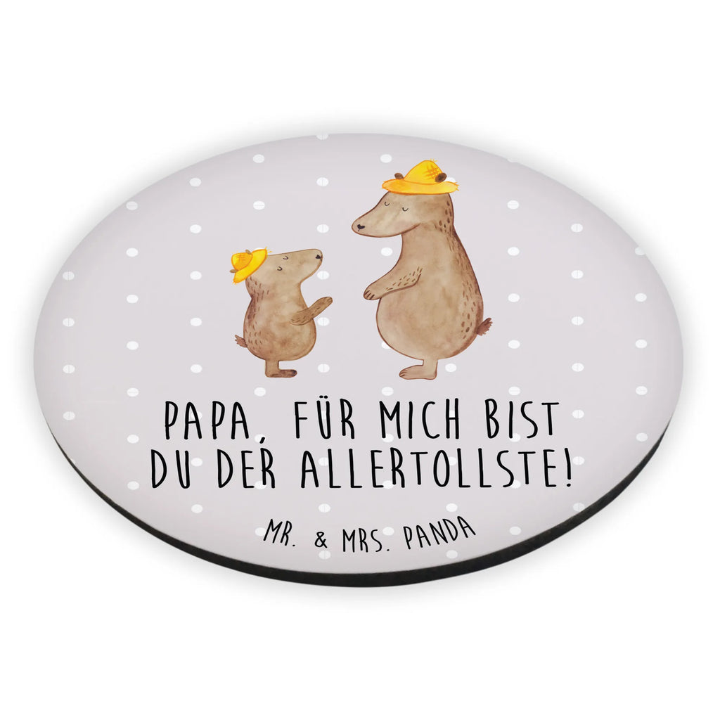 Rund Magnet Bären mit Hut Kühlschrankmagnet, Pinnwandmagnet, Souvenir Magnet, Motivmagnete, Dekomagnet, Whiteboard Magnet, Notiz Magnet, Kühlschrank Dekoration, Familie, Vatertag, Muttertag, Bruder, Schwester, Mama, Papa, Oma, Opa, Bär, Bären, Vater, Papi, Paps, Dad, Daddy, Lieblingsmensch, Sohn, Söhne, Kind, Kinder, Vater-Sohn, Family, Vorbild