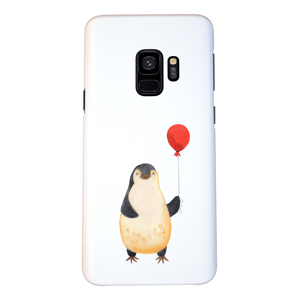 Handyhülle Pinguin Luftballon Samsung Galaxy S9, Handyhülle, Smartphone Hülle, Handy Case, Handycover, Hülle, Pinguin, Pinguine, Luftballon, Tagträume, Lebenslust, Geschenk Freundin, Geschenkidee, beste Freundin, Motivation, Neustart, neues Leben, Liebe, Glück