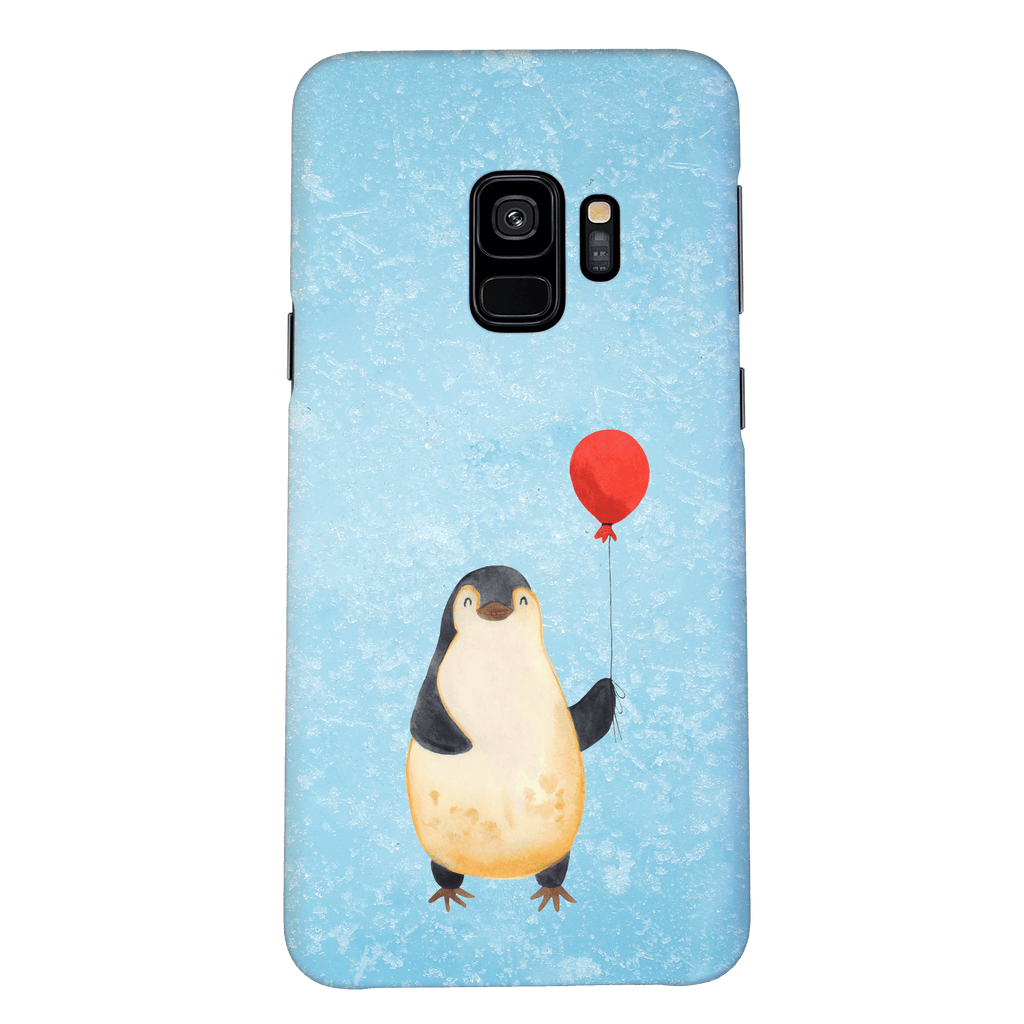 Handyhülle Pinguin Luftballon Samsung Galaxy S9, Handyhülle, Smartphone Hülle, Handy Case, Handycover, Hülle, Pinguin, Pinguine, Luftballon, Tagträume, Lebenslust, Geschenk Freundin, Geschenkidee, beste Freundin, Motivation, Neustart, neues Leben, Liebe, Glück