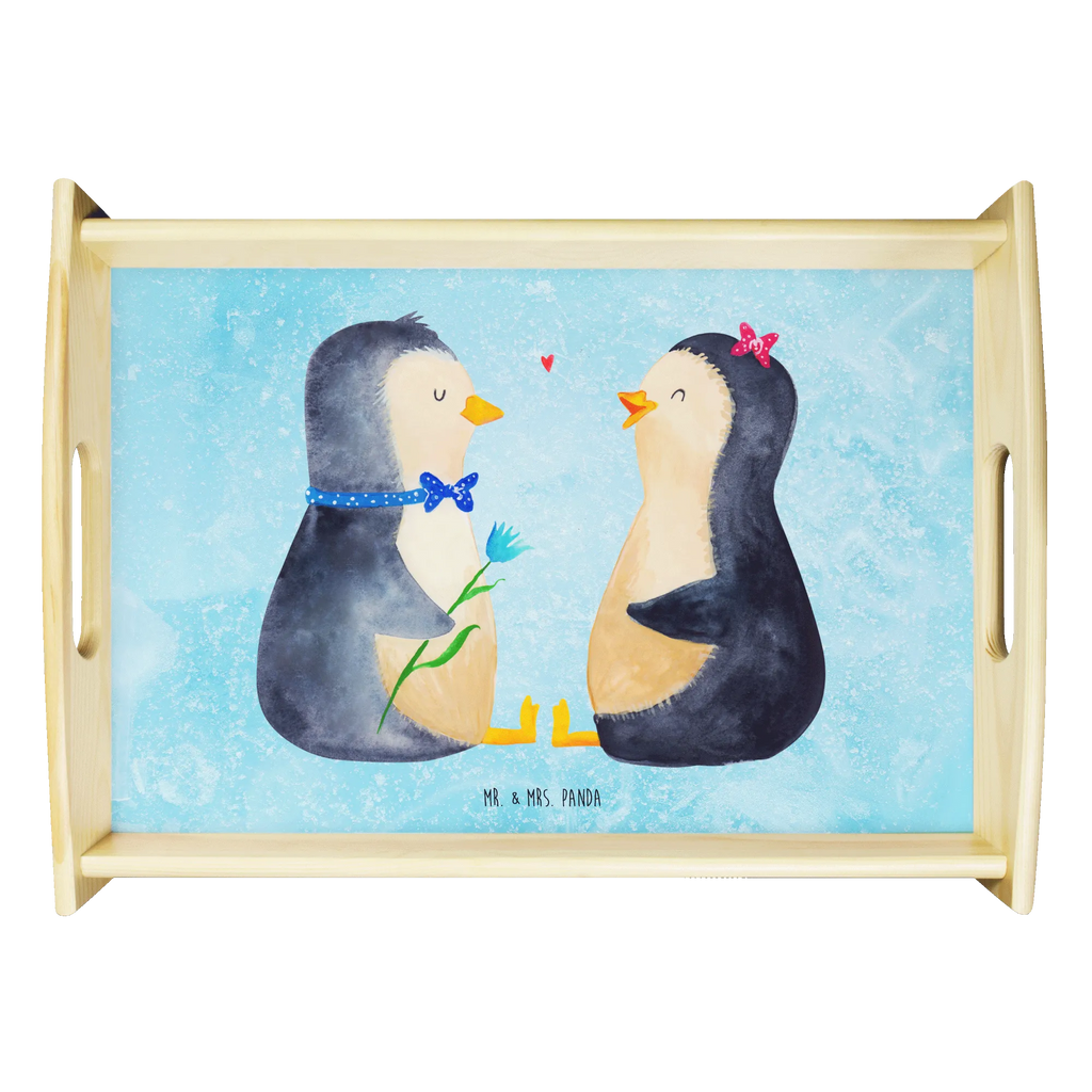 Serviertablett Pinguin Pärchen Serviertablett, Tablett, Holztablett, Küchentablett, Dekotablett, Frühstückstablett, Pinguin, Pinguine, Liebe, Liebespaar, Liebesbeweis, Liebesgeschenk, Verlobung, Jahrestag, Hochzeitstag, Hochzeit, Hochzeitsgeschenk, große Liebe, Traumpaar