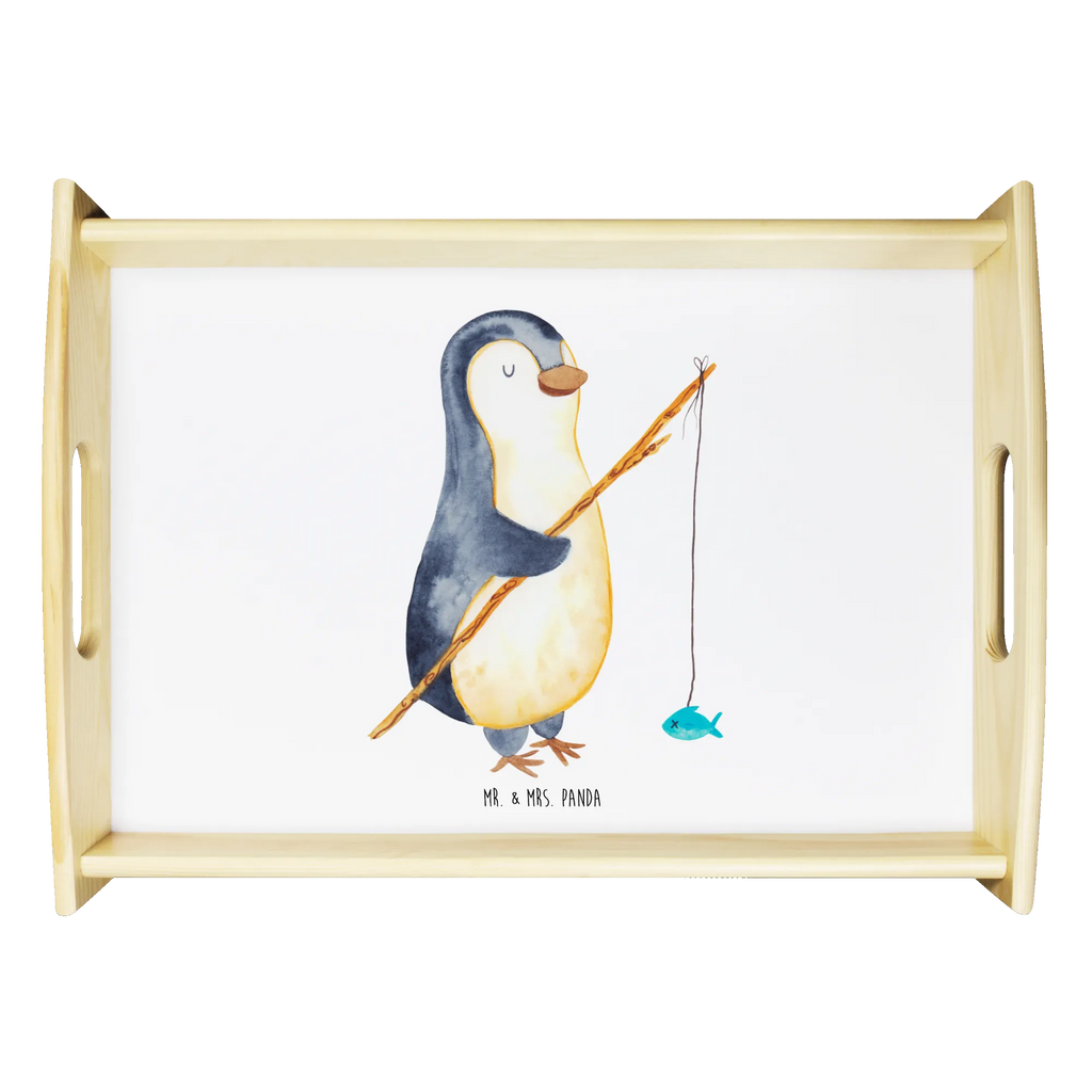 Serviertablett Pinguin Angler Serviertablett, Tablett, Holztablett, Küchentablett, Dekotablett, Frühstückstablett, Pinguin, Pinguine, Angeln, Angler, Tagträume, Hobby, Plan, Planer, Tagesplan, Neustart, Motivation, Geschenk, Freundinnen, Geschenkidee, Urlaub, Wochenende