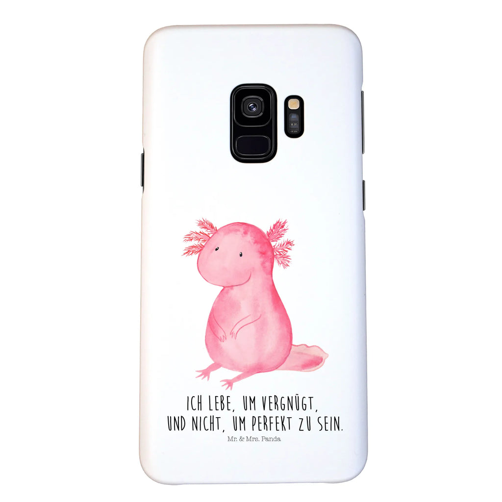 Handyhülle Axolotl null Handyhülle, Handycover, Cover, Handy, Hülle, Iphone 10, Iphone X, Axolotl, Molch, Axolot, vergnügt, fröhlich, zufrieden, Lebensstil, Weisheit, Lebensweisheit, Liebe, Freundin