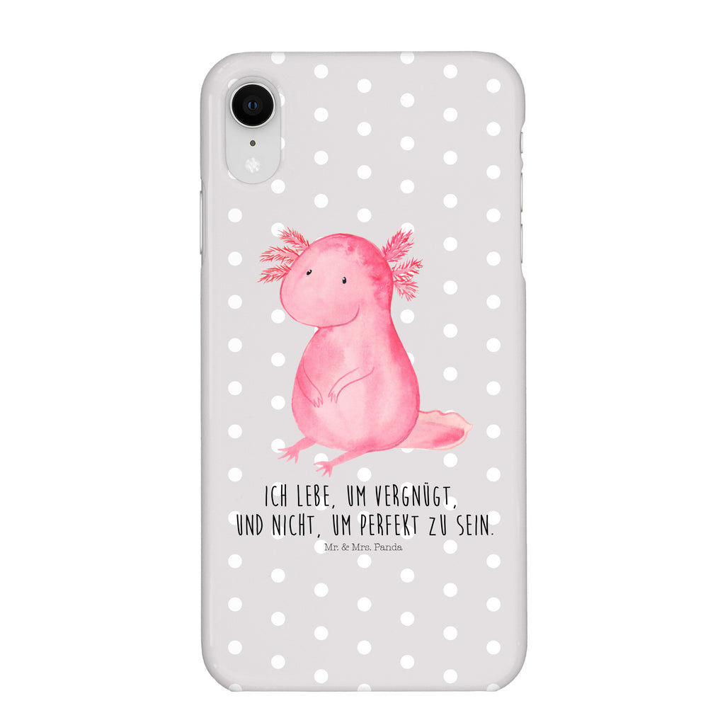 Handyhülle Axolotl null Handyhülle, Handycover, Cover, Handy, Hülle, Iphone 10, Iphone X, Axolotl, Molch, Axolot, vergnügt, fröhlich, zufrieden, Lebensstil, Weisheit, Lebensweisheit, Liebe, Freundin