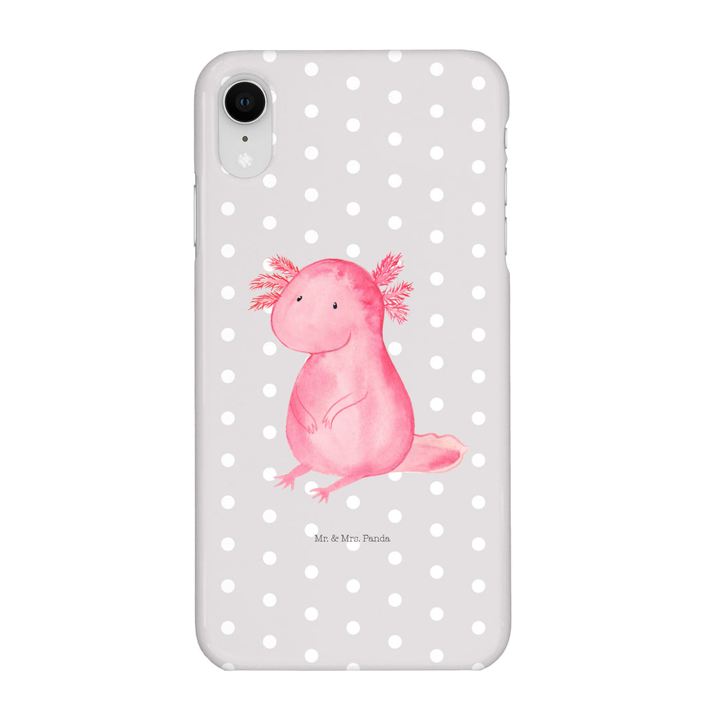 Handyhülle Axolotl null Handyhülle, Handycover, Cover, Handy, Hülle, Iphone 10, Iphone X, Axolotl, Molch, Axolot, vergnügt, fröhlich, zufrieden, Lebensstil, Weisheit, Lebensweisheit, Liebe, Freundin