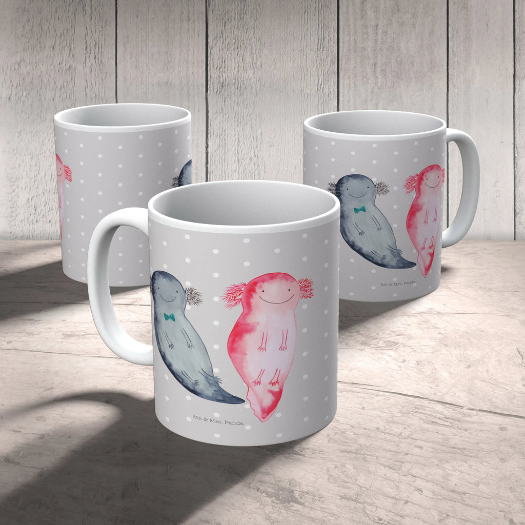 Tasse Axolotl Axel+Lotte Tasse, Kaffeetasse, Teetasse, Becher, Kaffeebecher, Teebecher, Keramiktasse, Porzellantasse, Büro Tasse, Geschenk Tasse, Tasse Sprüche, Tasse Motive, Kaffeetassen, Tasse bedrucken, Designer Tasse, Cappuccino Tassen, Schöne Teetassen, Axolotl, Molch, Axolot, Schwanzlurch, Lurch, Lurche, Liebe, große Liebe, Liebesbeweis, Freund, Verlobter, Ehemann, Jahrestag, Valentinstag