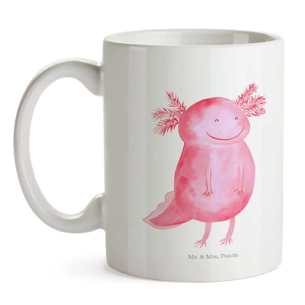 Tasse Axolotl Glücklich Tasse, Kaffeetasse, Teetasse, Becher, Kaffeebecher, Teebecher, Keramiktasse, Porzellantasse, Büro Tasse, Geschenk Tasse, Tasse Sprüche, Tasse Motive, Kaffeetassen, Tasse bedrucken, Designer Tasse, Cappuccino Tassen, Schöne Teetassen, Axolotl, Molch, Axolot, Schwanzlurch, Lurch, Lurche, Motivation, gute Laune