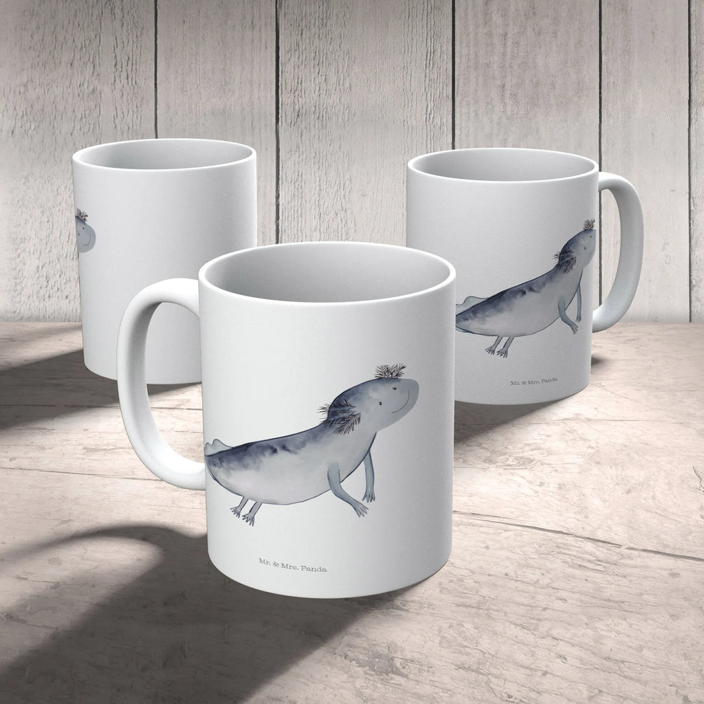 Tasse Axolotl schwimmt Tasse, Kaffeetasse, Teetasse, Becher, Kaffeebecher, Teebecher, Keramiktasse, Porzellantasse, Büro Tasse, Geschenk Tasse, Tasse Sprüche, Tasse Motive, Kaffeetassen, Tasse bedrucken, Designer Tasse, Cappuccino Tassen, Schöne Teetassen, Axolotl, Molch, Axolot, Schwanzlurch, Lurch, Lurche, Problem, Probleme, Lösungen, Motivation