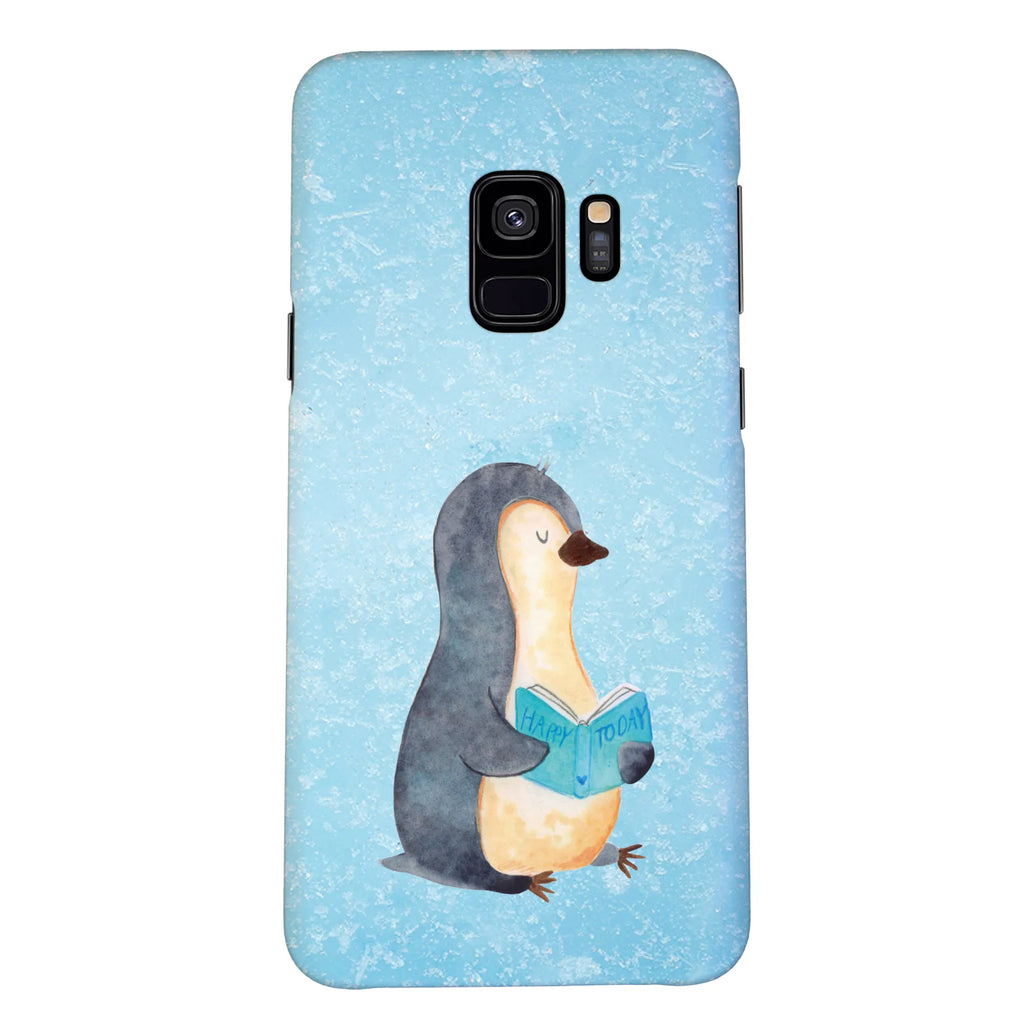 Handyhülle Pinguin Buch Handyhülle, Handycover, Cover, Handy, Hülle, Iphone 10, Iphone X, Pinguin, Pinguine, Buch, Lesen, Bücherwurm, Nichtstun, Faulenzen, Ferien, Urlaub, Freizeit