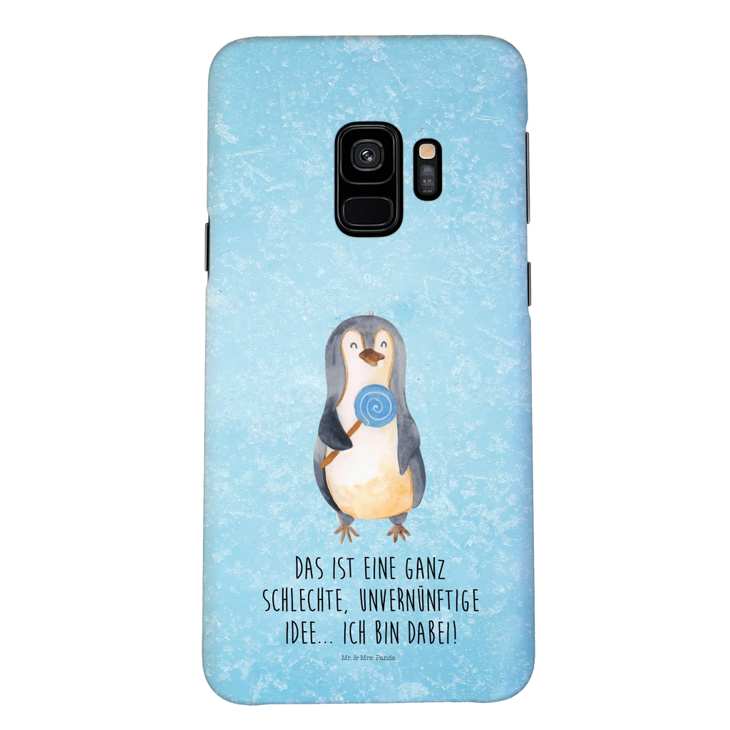 Handyhülle Pinguin Lolli Handyhülle, Handycover, Cover, Handy, Hülle, Iphone 10, Iphone X, Pinguin, Pinguine, Lolli, Süßigkeiten, Blödsinn, Spruch, Rebell, Gauner, Ganove, Rabauke