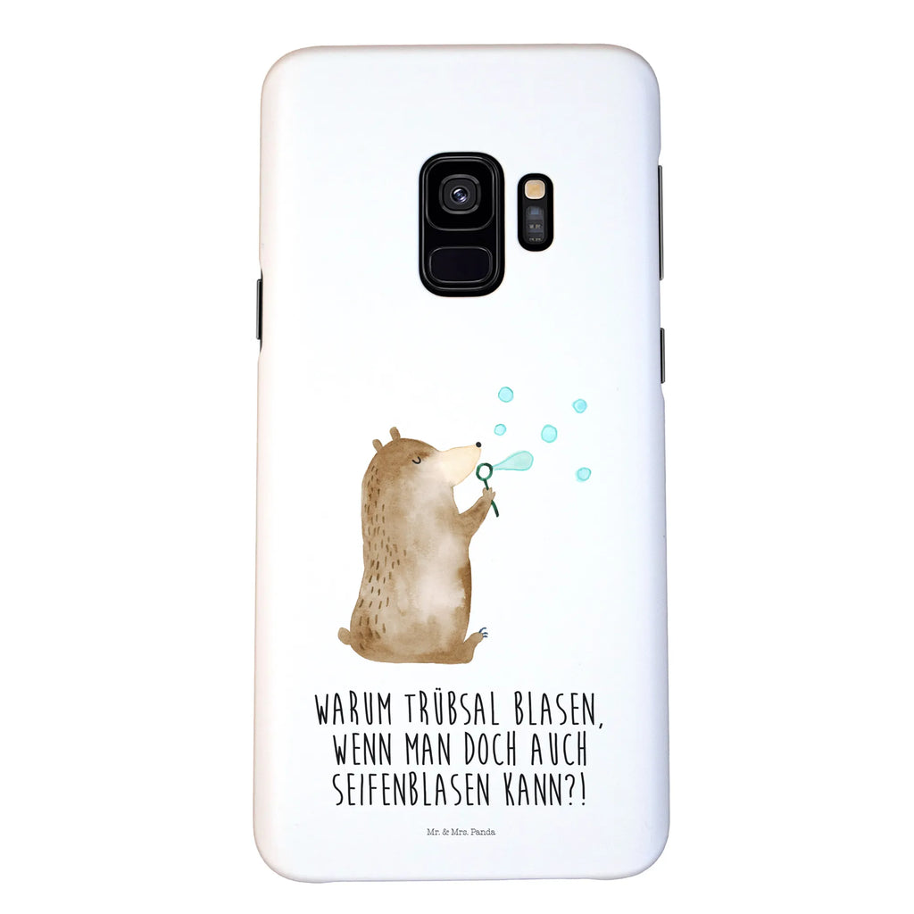 Handyhülle Bär Seifenblasen Handyhülle, Handycover, Cover, Handy, Hülle, Iphone 10, Iphone X, Bär, Teddy, Teddybär, Seifenblasen Bär Lustig Sein Glücklich Traurig Happy