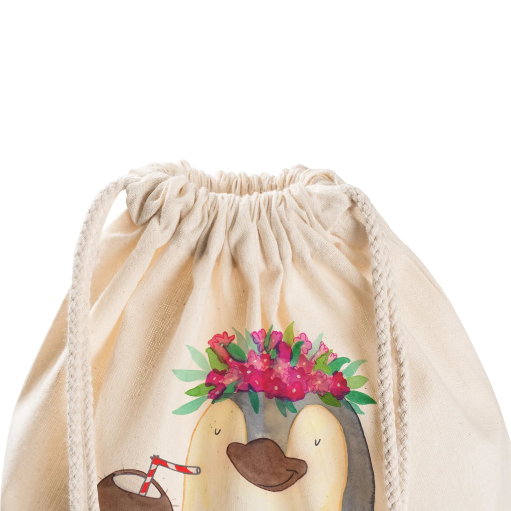 Sportbeutel Pinguin Kokosnuss Sportbeutel, Turnbeutel, Beutel, Sporttasche, Tasche, Stoffbeutel, Sportbeutel Kinder, Gymsack, Beutel Rucksack, Kleine Sporttasche, Sportzubehör, Turnbeutel Baumwolle, Pinguin, Aloha, Hawaii, Urlaub, Kokosnuss, Pinguine