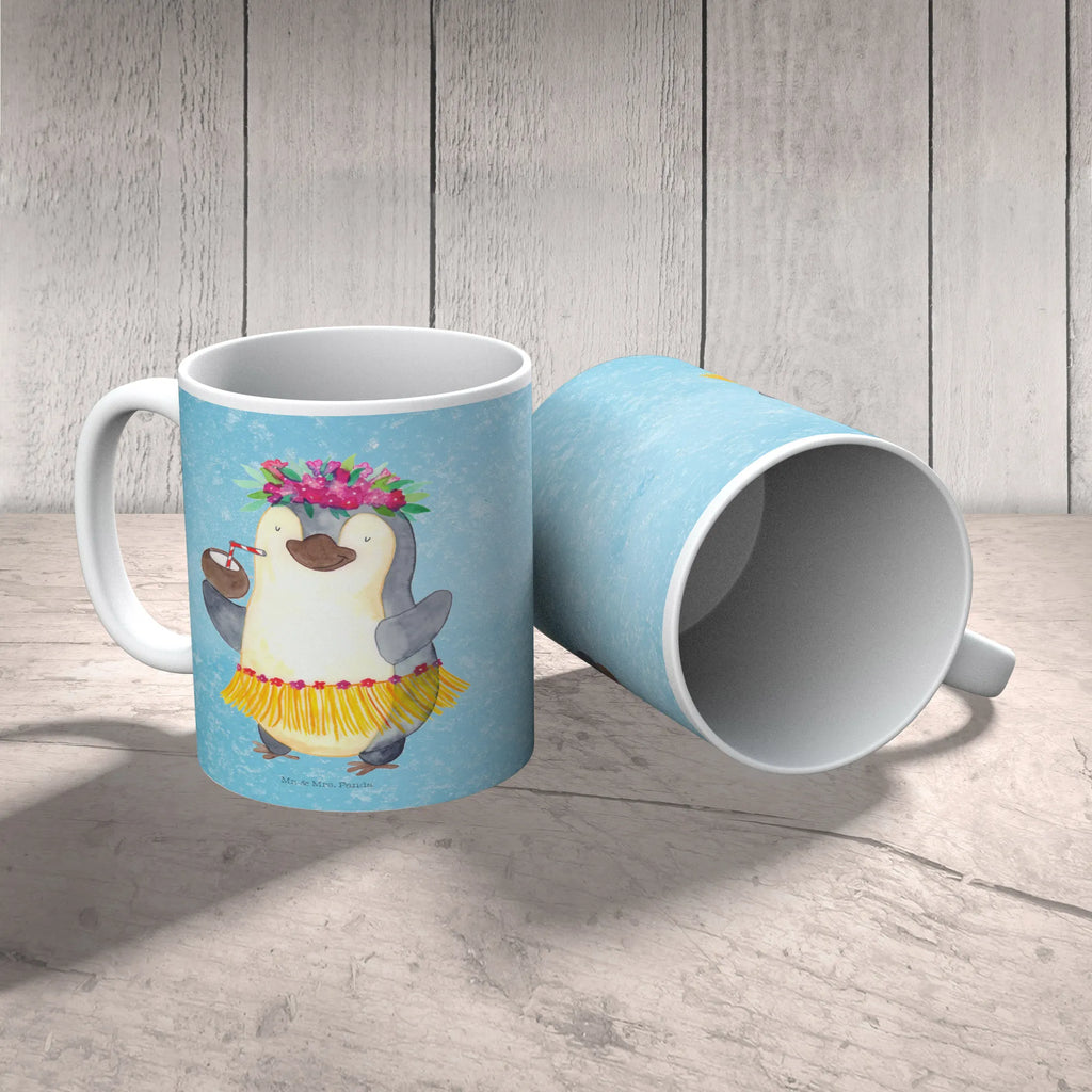 Tasse Pinguin Kokosnuss Tasse, Kaffeetasse, Teetasse, Becher, Kaffeebecher, Teebecher, Keramiktasse, Porzellantasse, Büro Tasse, Geschenk Tasse, Tasse Sprüche, Tasse Motive, Kaffeetassen, Tasse bedrucken, Designer Tasse, Cappuccino Tassen, Schöne Teetassen, Pinguin, Aloha, Hawaii, Urlaub, Kokosnuss, Pinguine