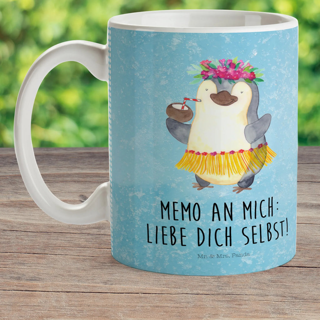 Kindertasse Pinguin Kokosnuss Kindertasse, Kinder Tasse, Kunststoff Tasse, Kindergarten Tasse, Trinkbecher, Camping Becher, Kaffeetasse, Kunststoffbecher, Kindergartenbecher, Outdoorgeschirr, Kunststoffgeschirr, Reisebecher, Reisetasse, Kinderbecher, Bruchfeste Tasse, Bruchsichere Tasse, Plastik Tasse, Plastiktasse, Pinguin, Aloha, Hawaii, Urlaub, Kokosnuss, Pinguine