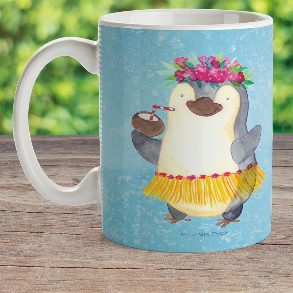 Kindertasse Pinguin Kokosnuss Kindertasse, Kinder Tasse, Kunststoff Tasse, Kindergarten Tasse, Trinkbecher, Camping Becher, Kaffeetasse, Kunststoffbecher, Kindergartenbecher, Outdoorgeschirr, Kunststoffgeschirr, Reisebecher, Reisetasse, Kinderbecher, Bruchfeste Tasse, Bruchsichere Tasse, Plastik Tasse, Plastiktasse, Pinguin, Aloha, Hawaii, Urlaub, Kokosnuss, Pinguine