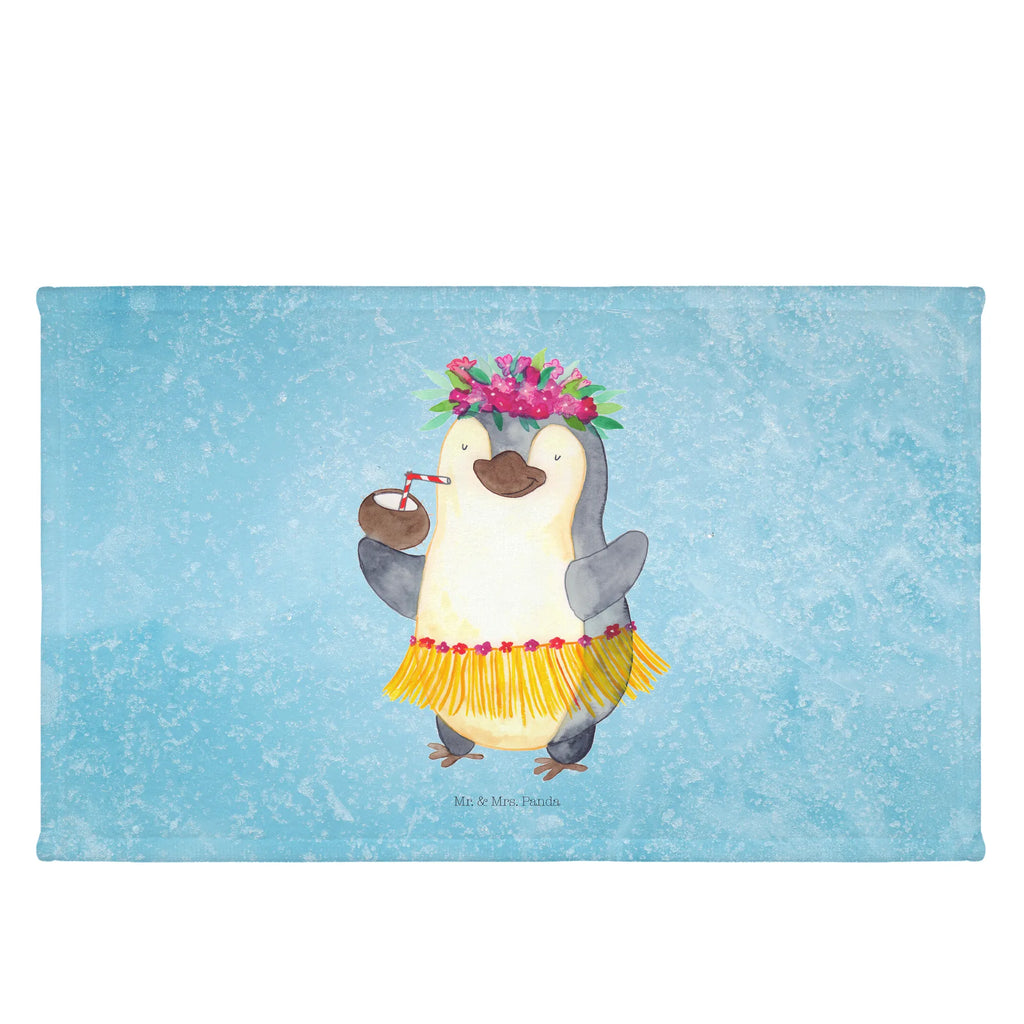 Handtuch Pinguin Kokosnuss Gästetuch, Reisehandtuch, Sport Handtuch, Frottier, Kinder Handtuch, Pinguin, Aloha, Hawaii, Urlaub, Kokosnuss, Pinguine