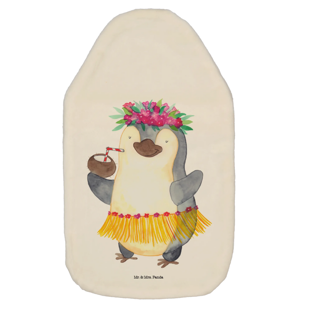 Wärmflasche Pinguin Kokosnuss Wärmekissen, Kinderwärmflasche, Körnerkissen, Wärmflaschenbezug, Wärmflasche mit Bezug, Wärmflasche, Bettflasche, Kleine Wärmflasche, Pinguin, Aloha, Hawaii, Urlaub, Kokosnuss, Pinguine