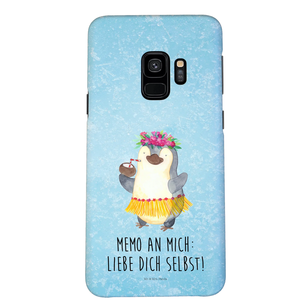 Handyhülle Pinguin Kokosnuss Handyhülle, Handycover, Cover, Handy, Hülle, Iphone 10, Iphone X, Pinguin, Aloha, Hawaii, Urlaub, Kokosnuss, Pinguine