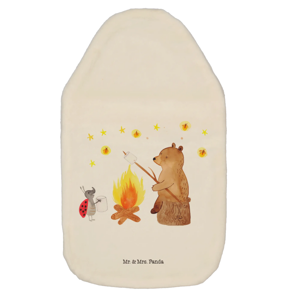 Wärmflasche Bär & Marienkäfer Lagerfeuer Wärmekissen, Kinderwärmflasche, Körnerkissen, Wärmflaschenbezug, Wärmflasche mit Bezug, Wärmflasche, Bettflasche, Kleine Wärmflasche, Bär, Teddy, Teddybär, Lagerfeuer