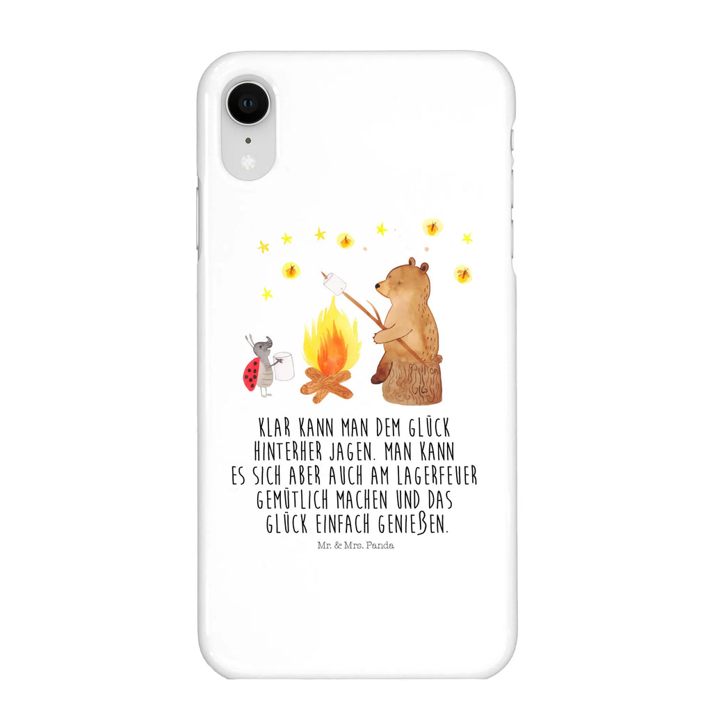 Handyhülle Bär & Marienkäfer Lagerfeuer Handyhülle, Handycover, Cover, Handy, Hülle, Iphone 10, Iphone X, Bär, Teddy, Teddybär, Lagerfeuer