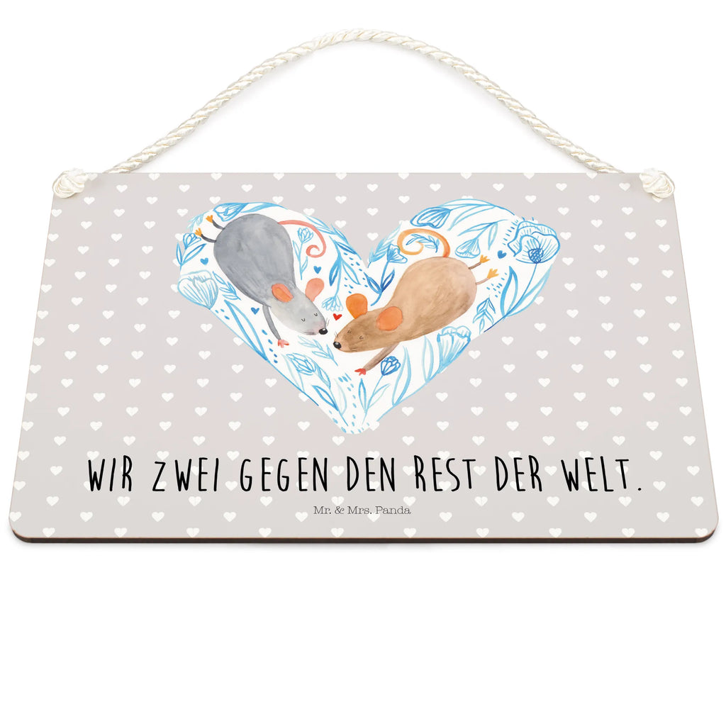 Deko Schild Mäuse Herz Dekoschild, Deko Schild, Schild, Tür Schild, Türschild, Holzschild, Wandschild, Wanddeko, Liebe, Partner, Freund, Freundin, Ehemann, Ehefrau, Heiraten, Verlobung, Heiratsantrag, Liebesgeschenk, Jahrestag, Hocheitstag, Maus, Mäuse, Liebesbotschaft, Liebesbeweis, Hochzeit, Lieblingsmensch, Gemeinsamkeit, Love, Geschenk für zwei